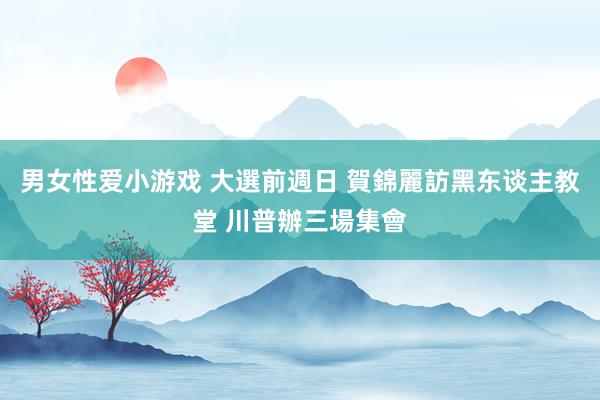 男女性爱小游戏 大選前週日 賀錦麗訪黑东谈主教堂 川普辦三場集會